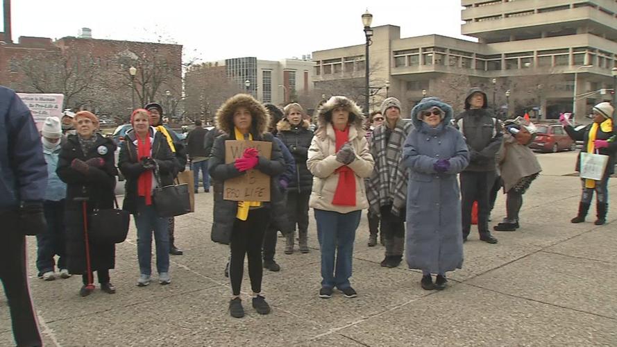 Pro-life rally in Louisville on Jan. 22, 2020