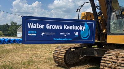 Louisville Water Company banner