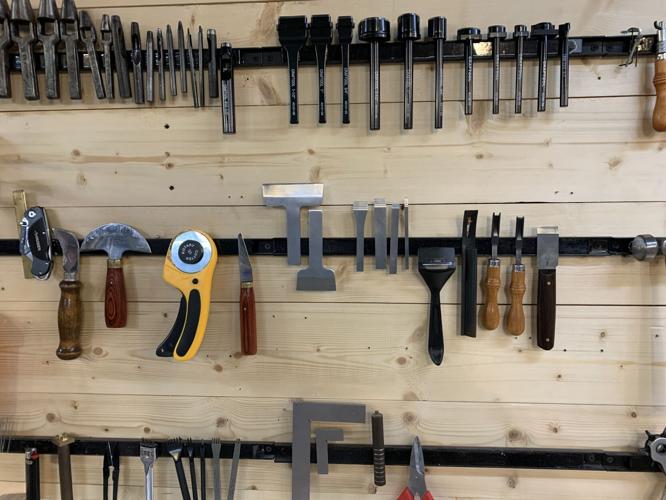 Tools at the Dead Sled Leather Company