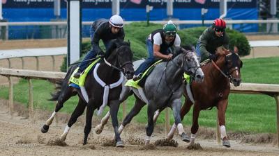 Churchill Downs training