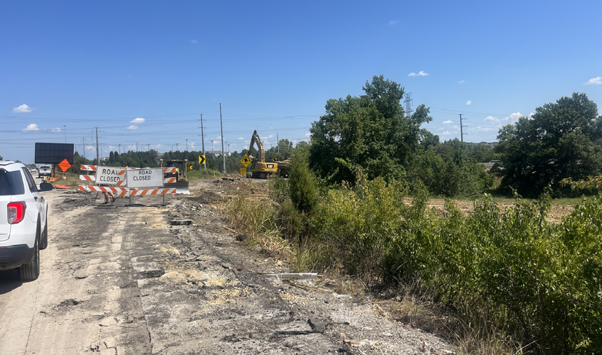 I-Move Kentucky - Interstate closed sign