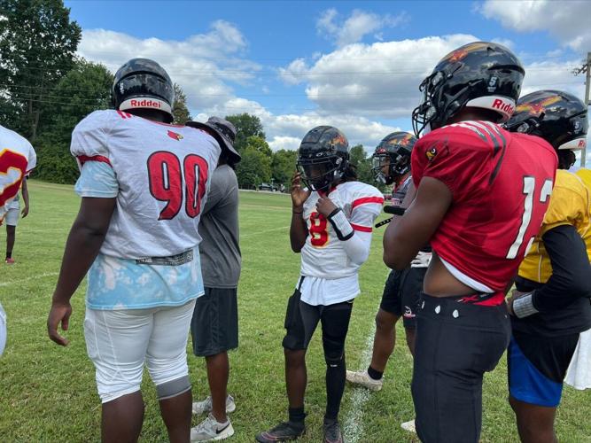 Seneca football practice