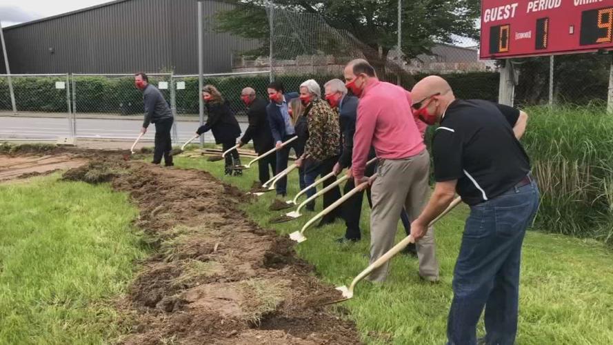 Manual High School new field groundbreaking