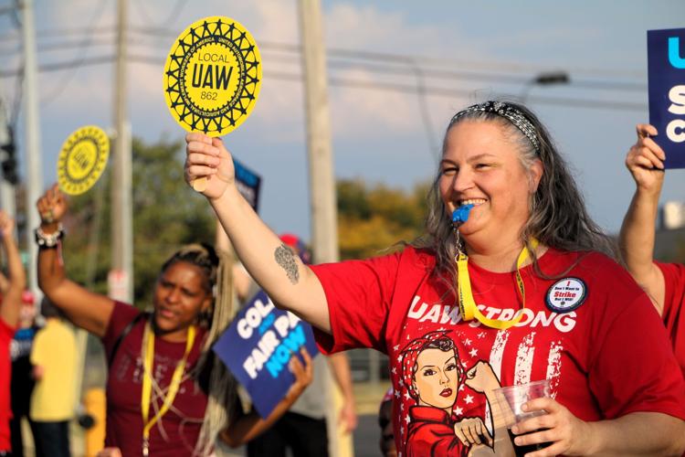 UAW rally Ford worker Jamie Sandusky 9-21-23 (3).JPG