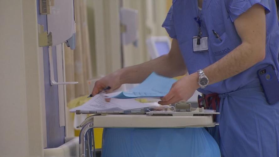Hospital interior, generic image