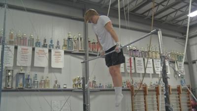 Noah Pace getting ready for West Point