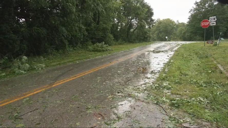 Hart County tornado damage