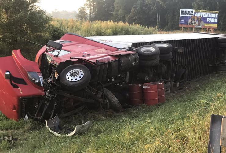 Overturned Semi via ISP on 9-9-19