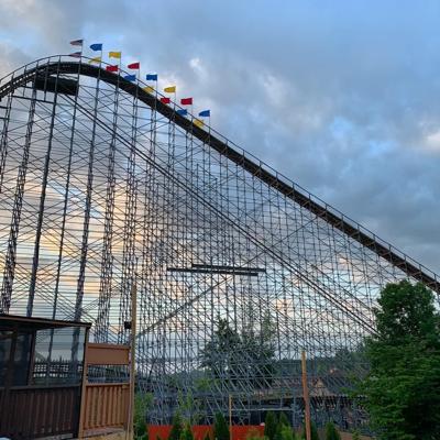 The Voyage rollercoaster at Holiday World