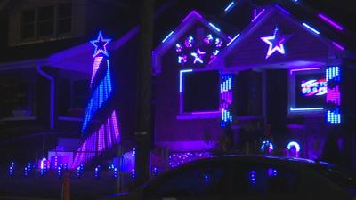 In The Holiday Spirit Louisville Man Displays 5 000 Led Lights On Shelby Park Home News Wdrb Com They use the least amount of electricity and. led lights on shelby park