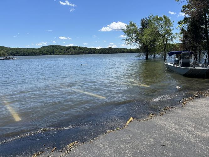 Nolin River Lake high water levels 5-22-25