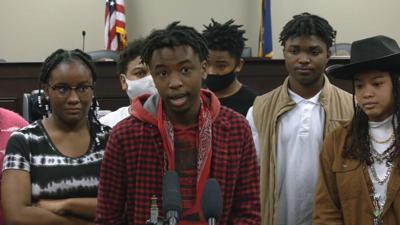 JCPS students rally against anti-CRT bills