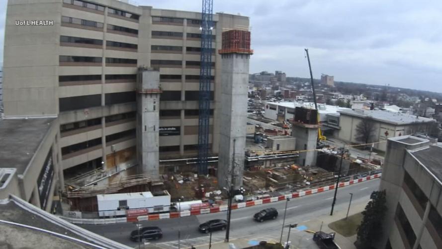 UofL West Tower expansion progress