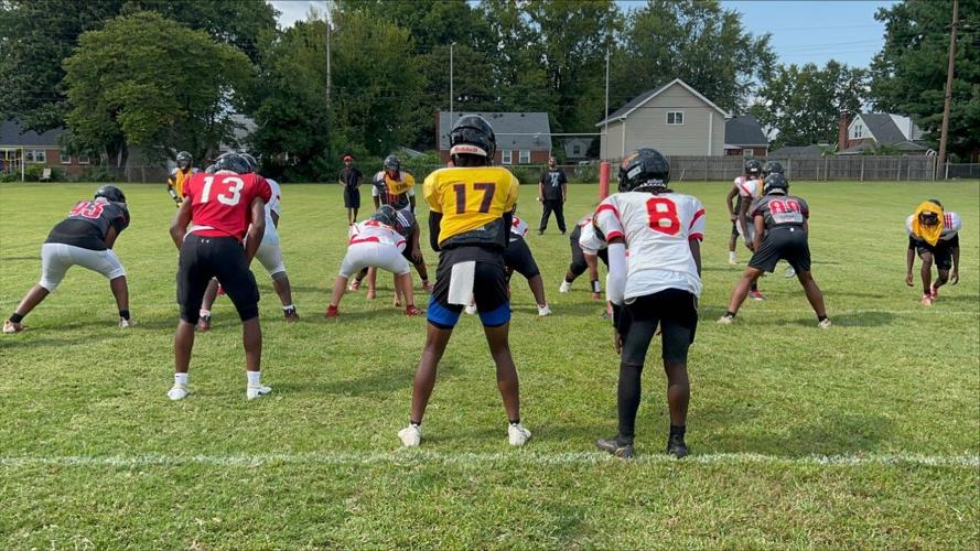 Seneca football practice