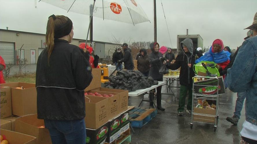 Ali Center Volunteers with donated items
