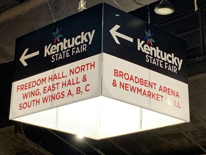 Sign at Kentucky State Fair