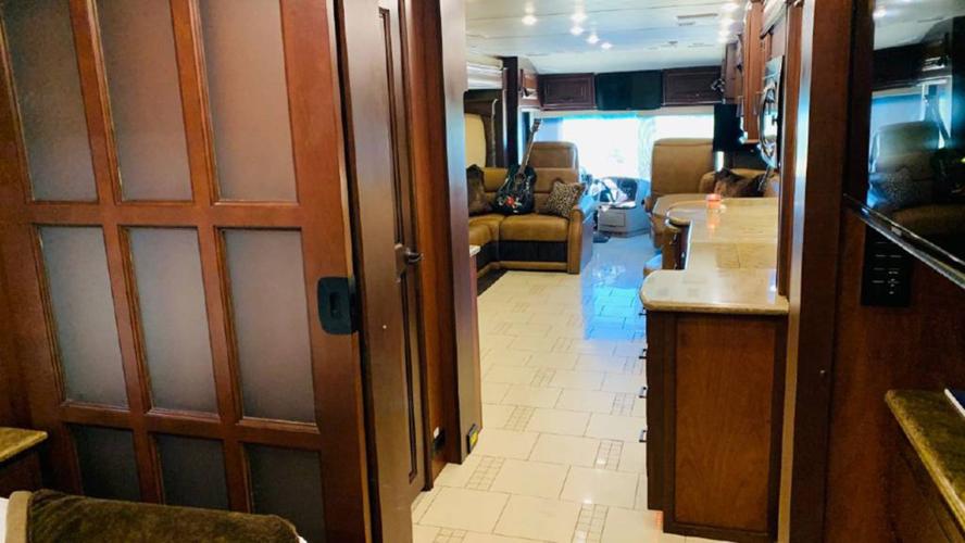 Brett Michaels Touring RV Inside