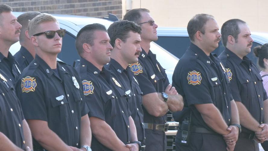 Community gathers at Jeffersontown Fire Station to remember victims of 9/11 on Sept. 11, 2023