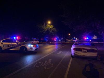 Scene at West Broadway and Sutclife Ave.