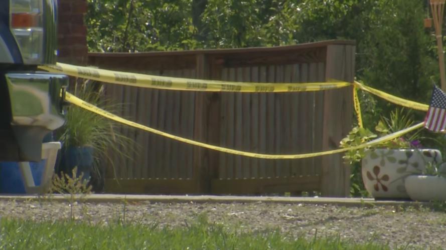 Etown Home Explosion Crime Scene Tape