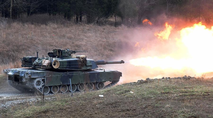 Fort Knox tank firing