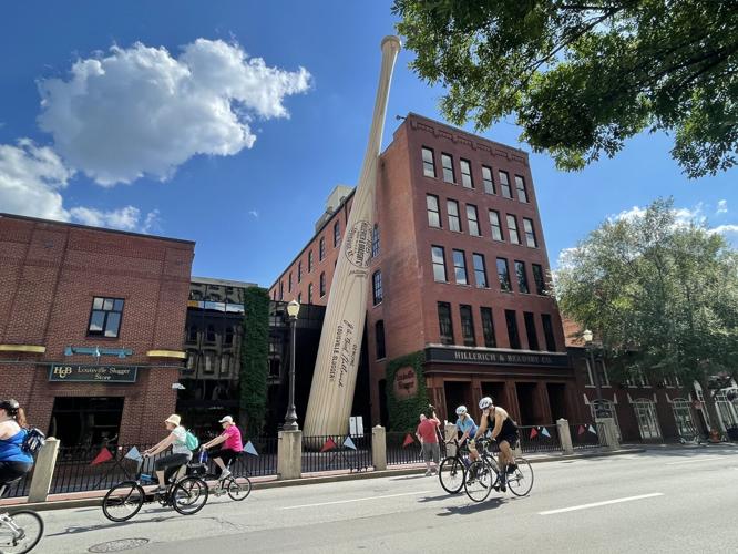 CycLOUvia in downtown Louisville on June 5, 2022.