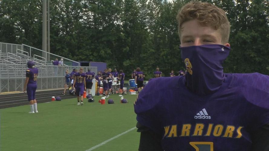 Kent Paris, a senior quarterback at Scottsburg High School