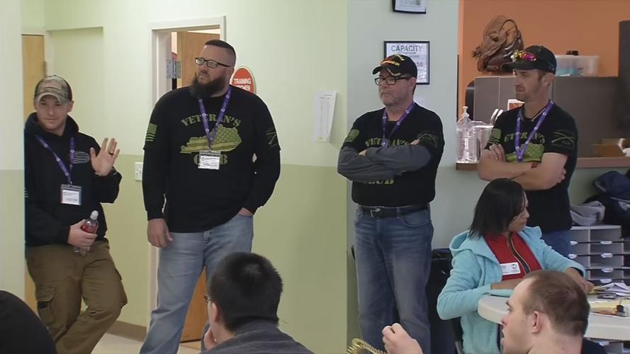 Veterans Club members visit Down Syndrome of Louisville (Nov. 12, 2019)