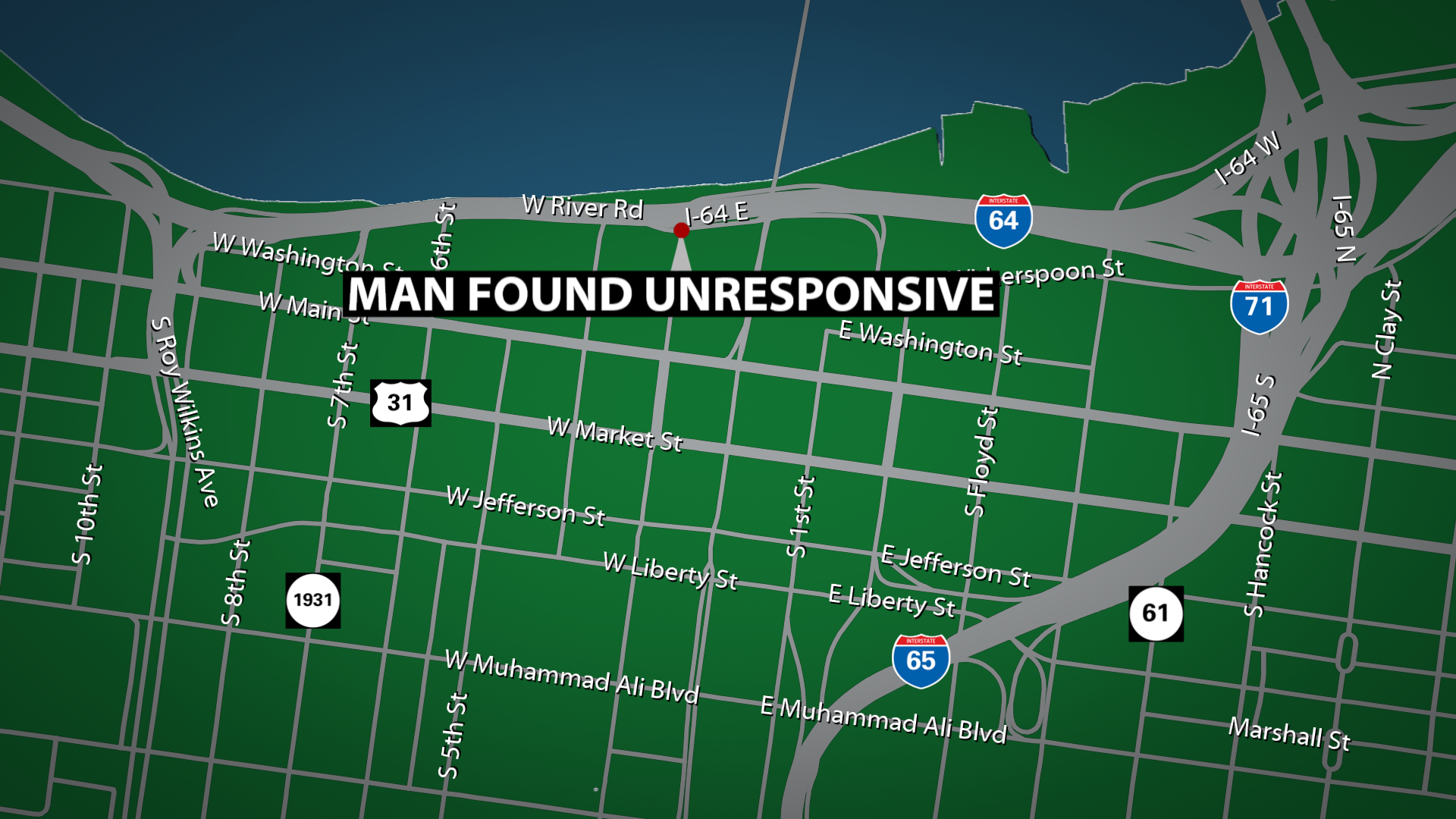 LMPD Investigating After Man Found Unresponsive Downtown | News From ...