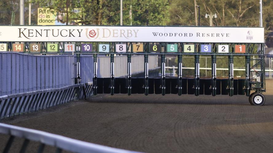 Kentucky Derby starting gate