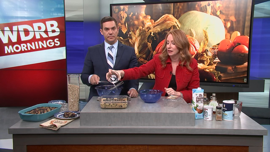 Candyce Clifft makes baked oatmeal on WDRB Mornings