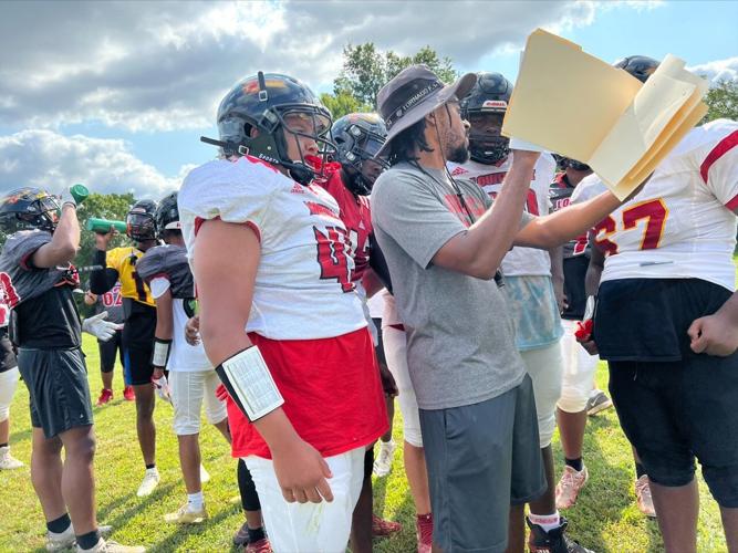 Seneca football practice