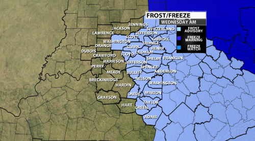 Frost Advisory Issued | Weather Blog | Wdrb.com