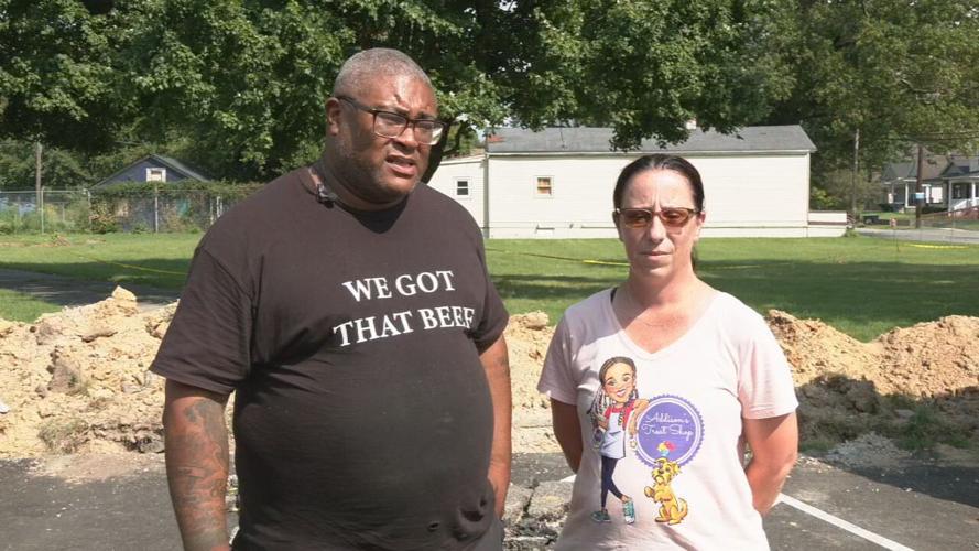 Troy King and Selena Johnson-Louisville food truck park Culinary Row 8-25-23