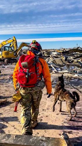 Kentucky Air National Guard Search and Rescue K-9 Callie Mayfield