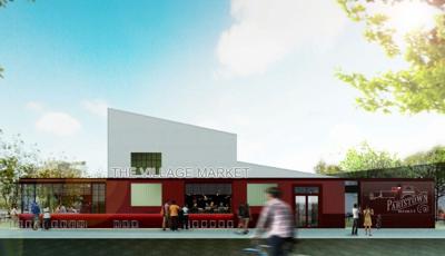 Rendering of the Village Market