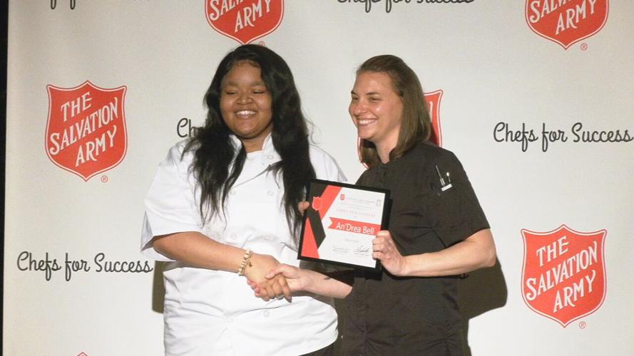 Salvation Army culinary program graduation 5-9-24