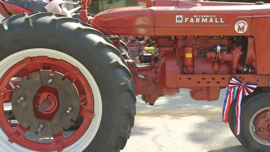Fourth of July celebration in Pekin, Indiana
