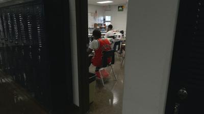 JCPS Summer Backpack League hallway