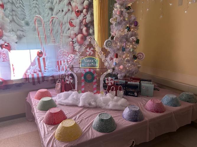 Home of the Innocents Christmas decorating
