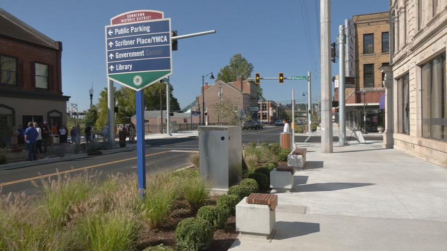 Main Street in downtown New Albany