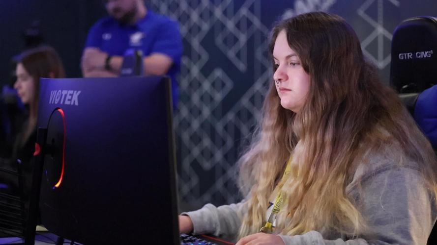 Alyssa Smallwood practices at Spalding University - Dec. 3, 2024.JPG