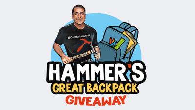 The Hammer's Great Backpack Giveaway logo