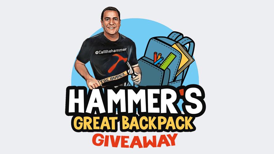 The Hammer's Great Backpack Giveaway logo