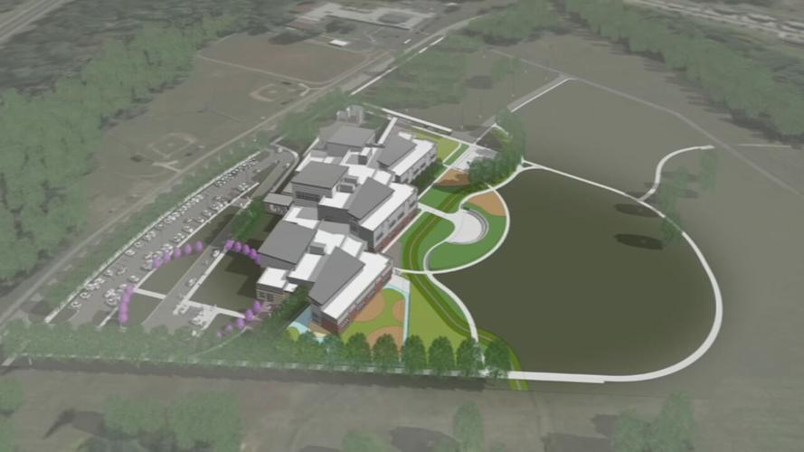 Rendering of New School in Fort Knox