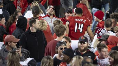 Louisville football crowd