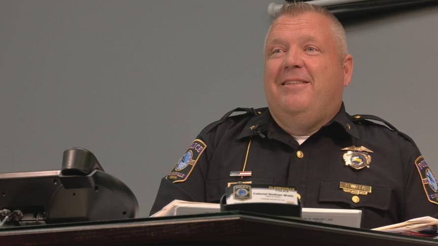 Clarksville Police Chief Nathan Walls