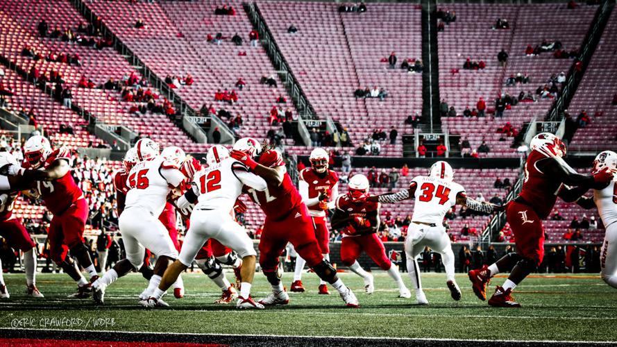 Louisville football empty seats