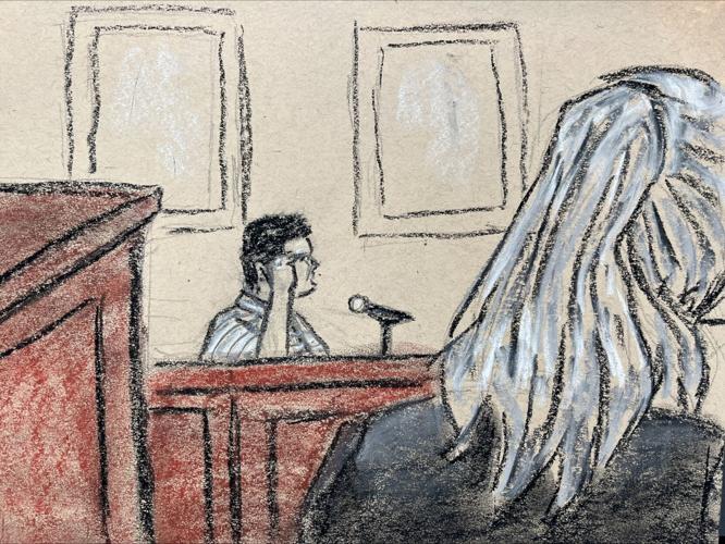 Steve Lawson Trial Sketch