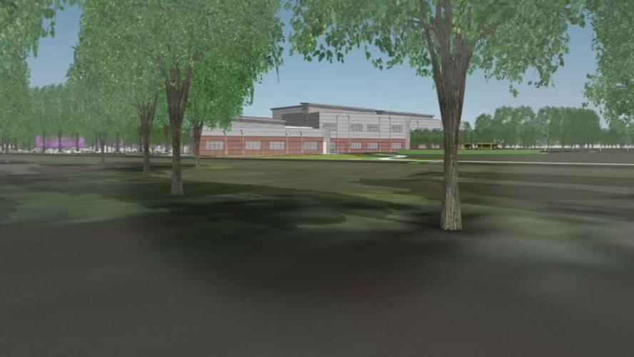 Rendering of New School in Fort Knox